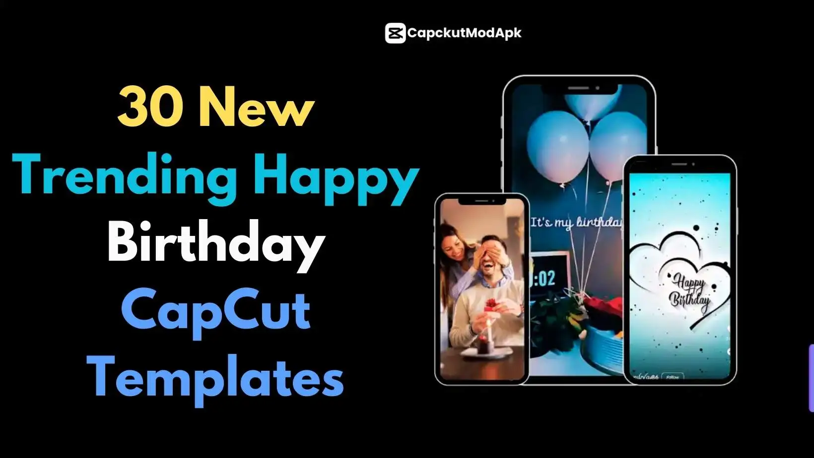 30 New Trending Happy Birthday CapCut Templates