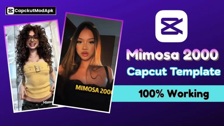 Mimosa 2000 Capcut Template – 100% Working